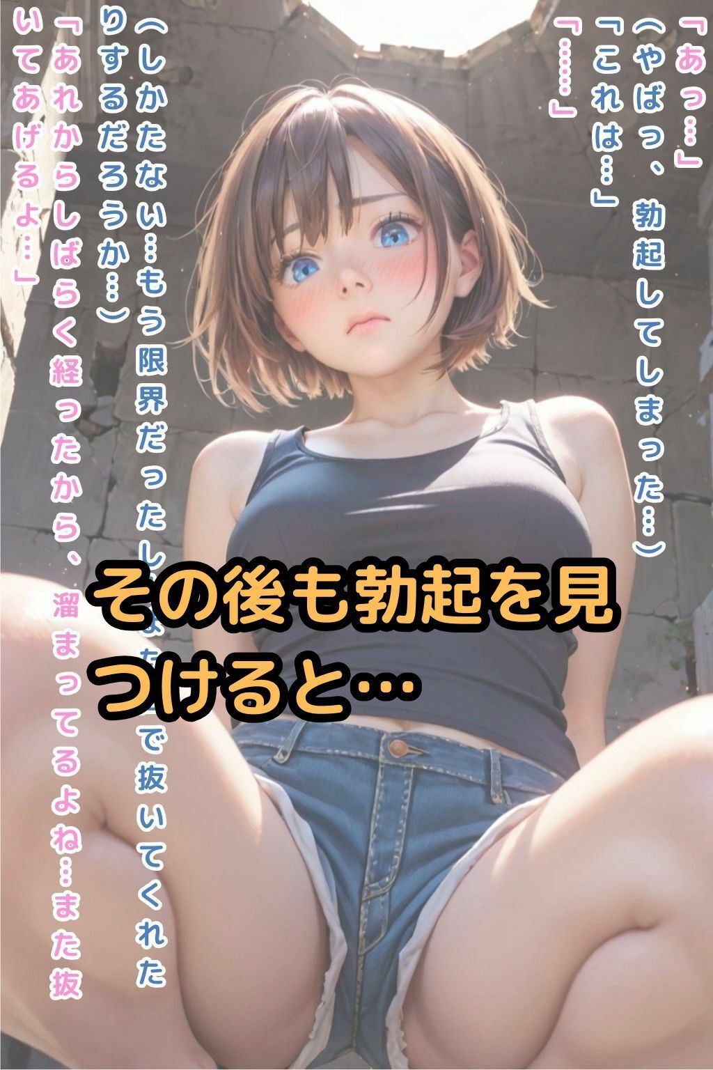 廃墟都市の少女〜瓦礫の中の楽園〜【テキスト付き本編30P】 画像8