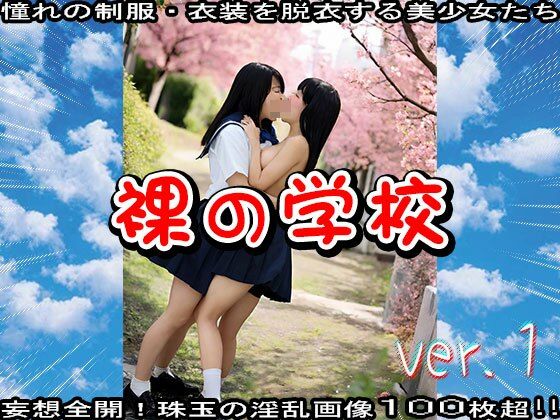 サンプル画像1:裸の学校 1(少女天国) [d_597994]