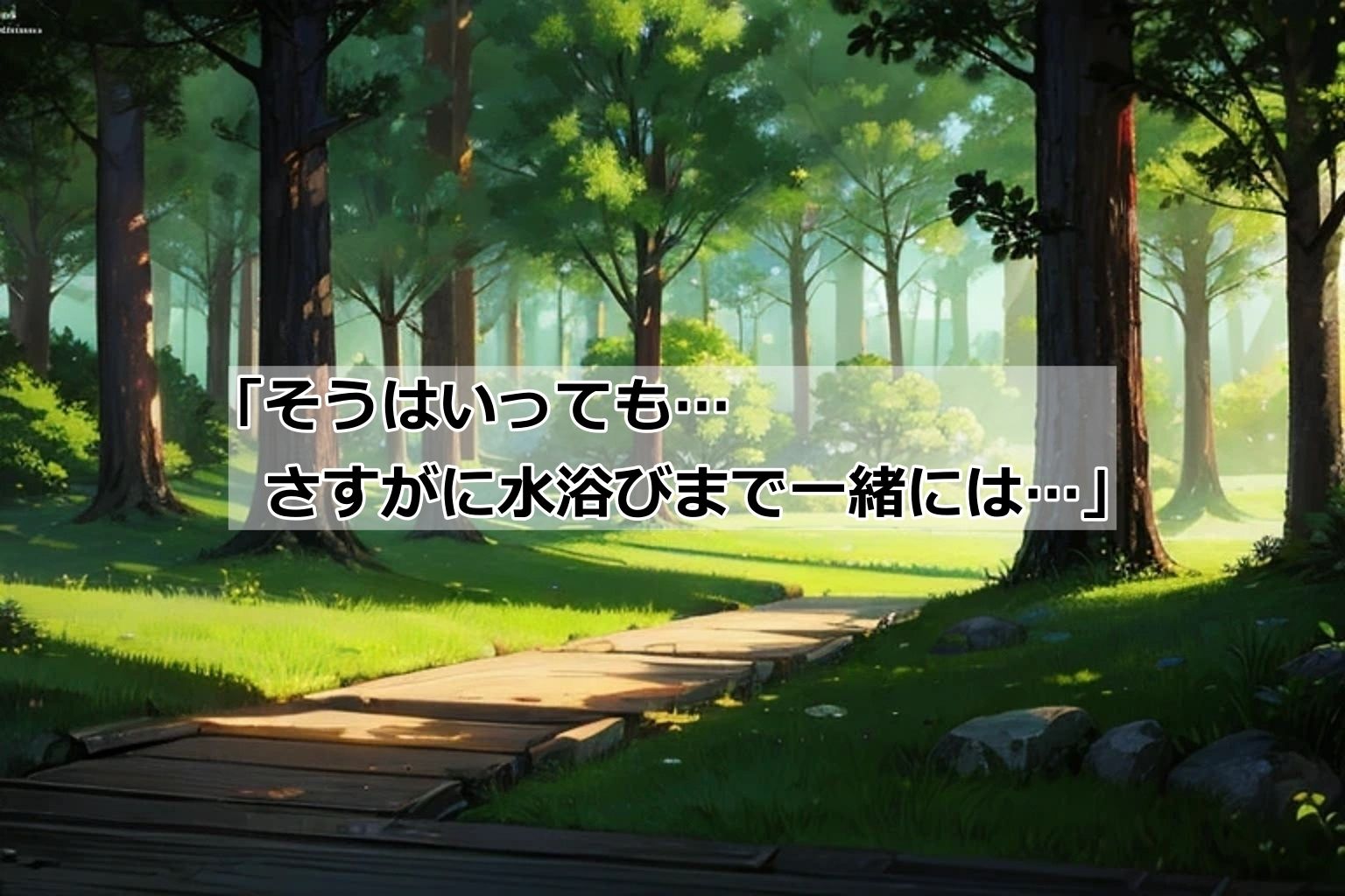 サンプル画像5:女戦士はハダカ装備が基本の異世界生活(くまとねこ屋) [d_598050]