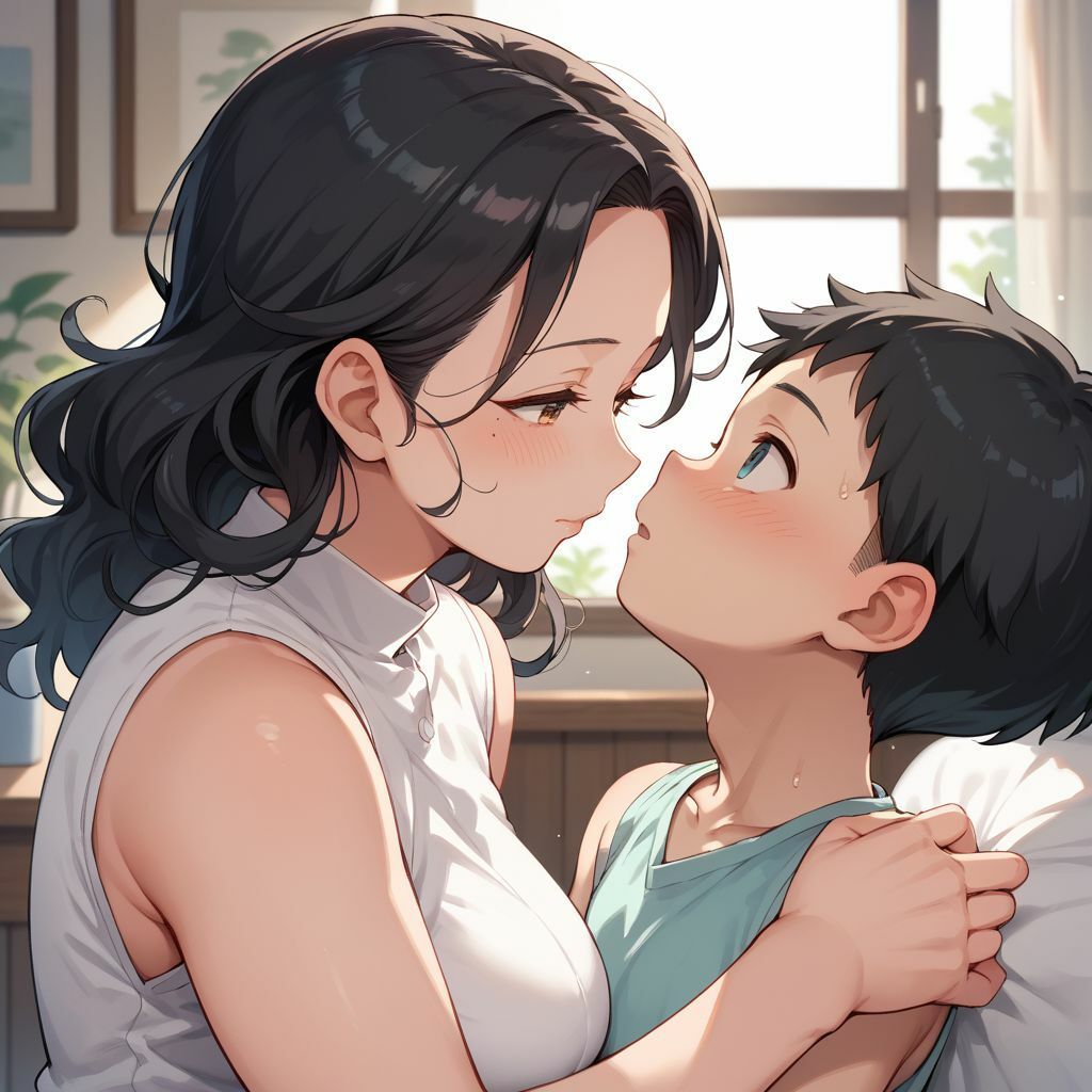 お隣の人妻はこども好き画像no.2