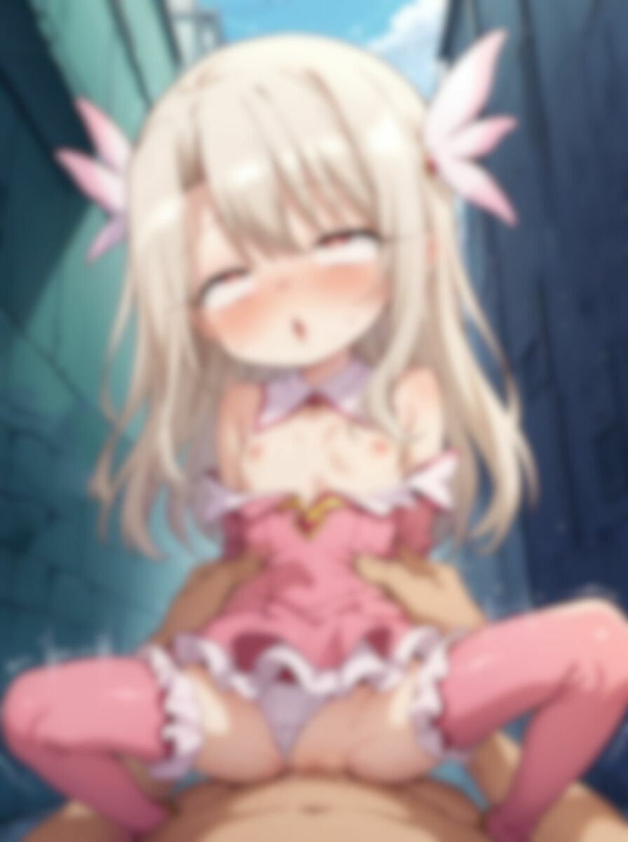 メス◯キイリヤと路地裏でガチイキSEXするCG集-魔法少女ver8