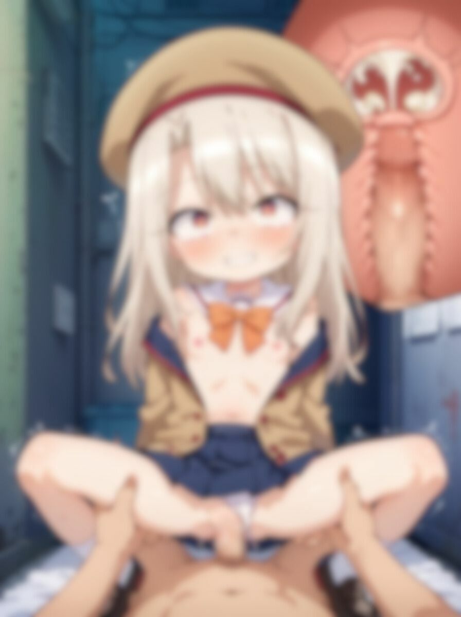 メス◯キイリヤと路地裏でガチイキSEXするCG集-制服ver8