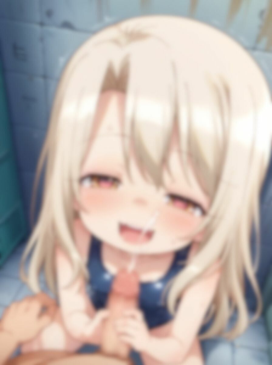 メス◯キイリヤと路地裏でガチイキSEXするCG集-スク水ver2