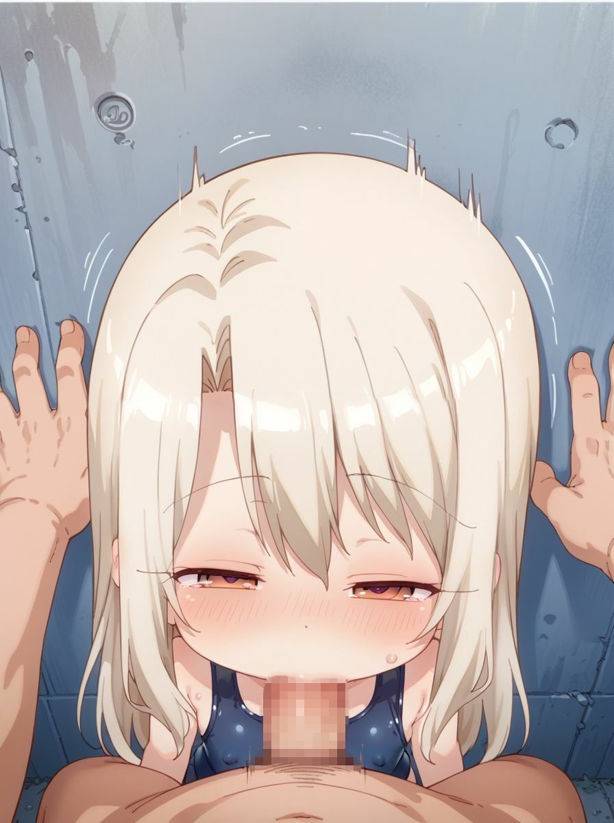 メス◯キイリヤと路地裏でガチイキSEXするCG集-スク水ver3