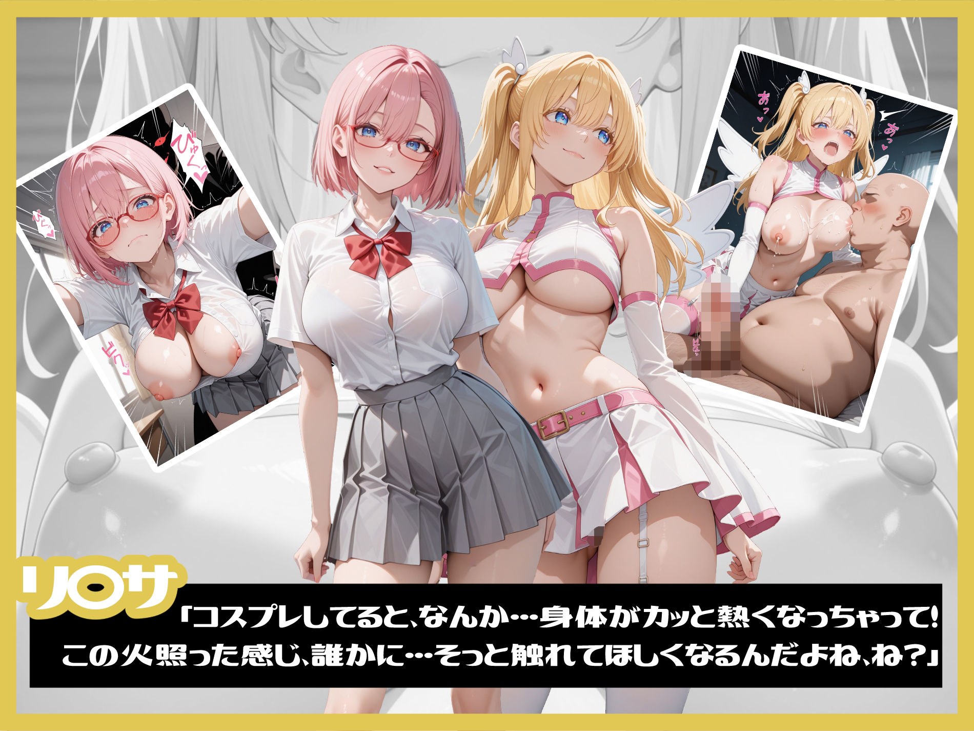 サンプル画像1:美〇莉 / リ〇サ / ノ〇ア CG集(にらまんじゅう) [d_598119]