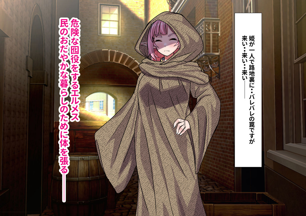 強●ふたなり化魔法に抵抗するエルフの姫騎士が快楽堕ちで種馬になるまで 画像2