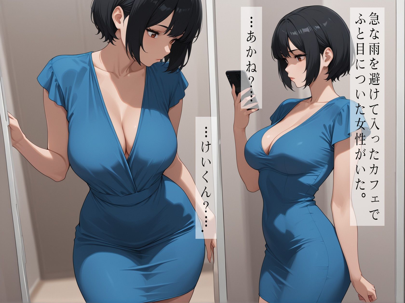 サンプル画像2:あの頃の君へ(ぴんくのびきに) [d_598144]