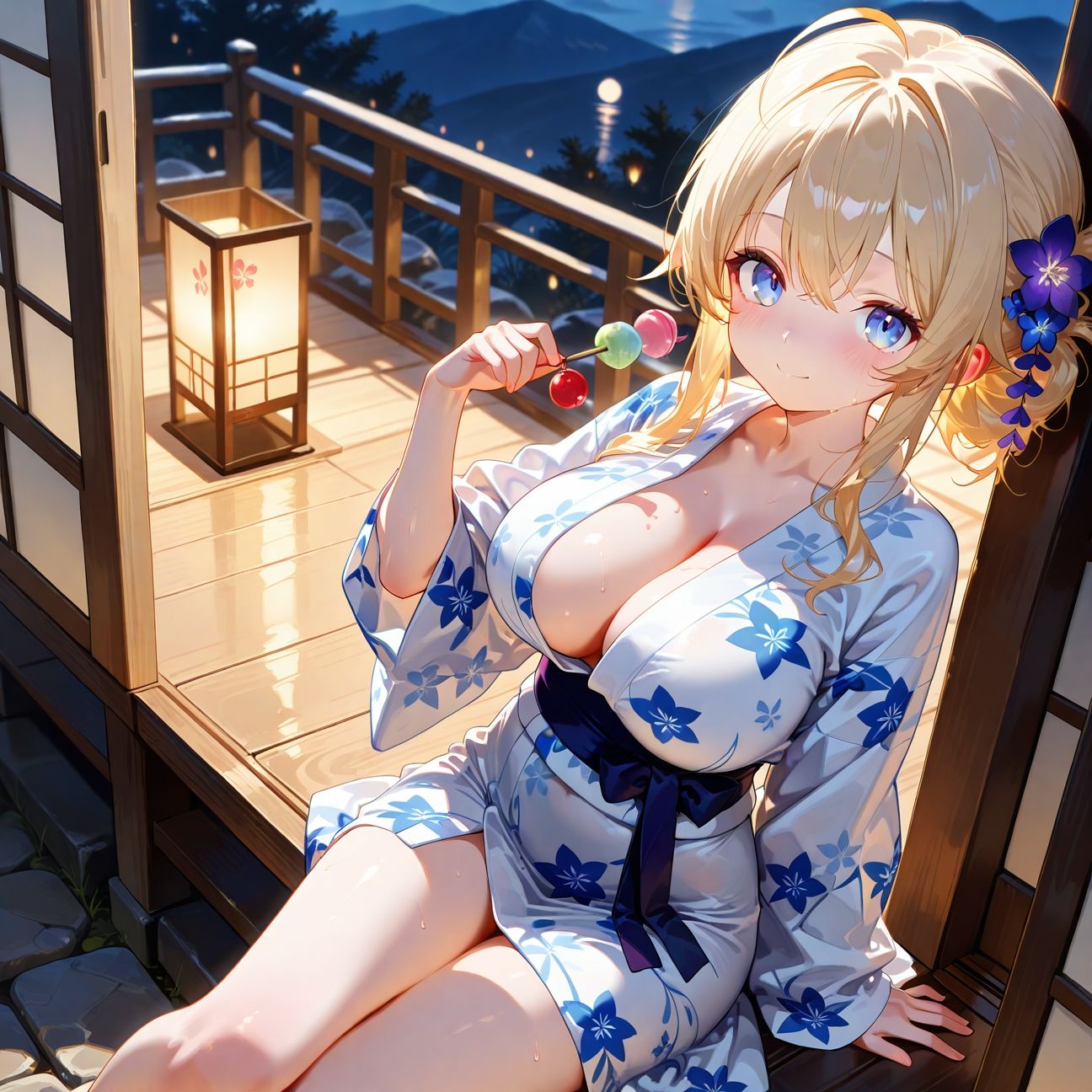 サンプル画像1:【Part6】淫乱JK浴衣で中出し大会☆彡(ロりロりポッピン♪) [d_598161]