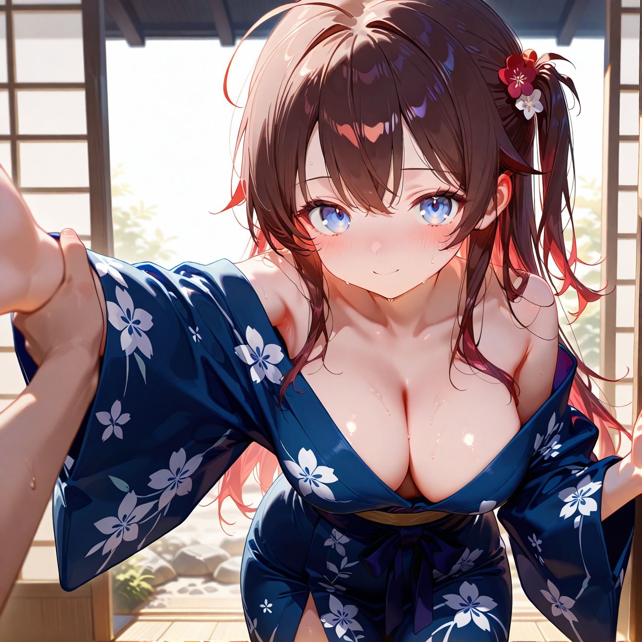 【Part9】淫乱JK浴衣で中出し大会☆彡 画像1