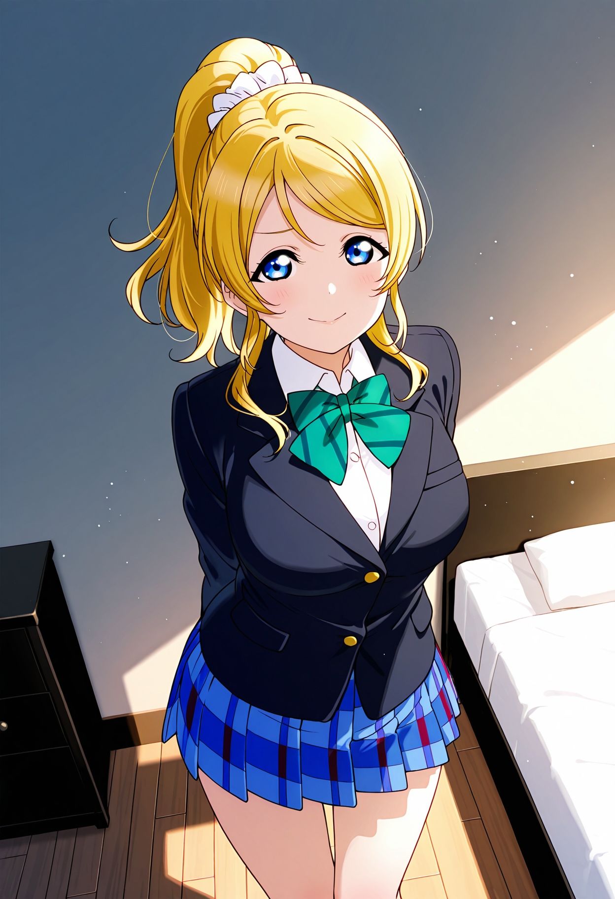 ラブライ◯！ 絢◯絵里 エロCG集 画像1