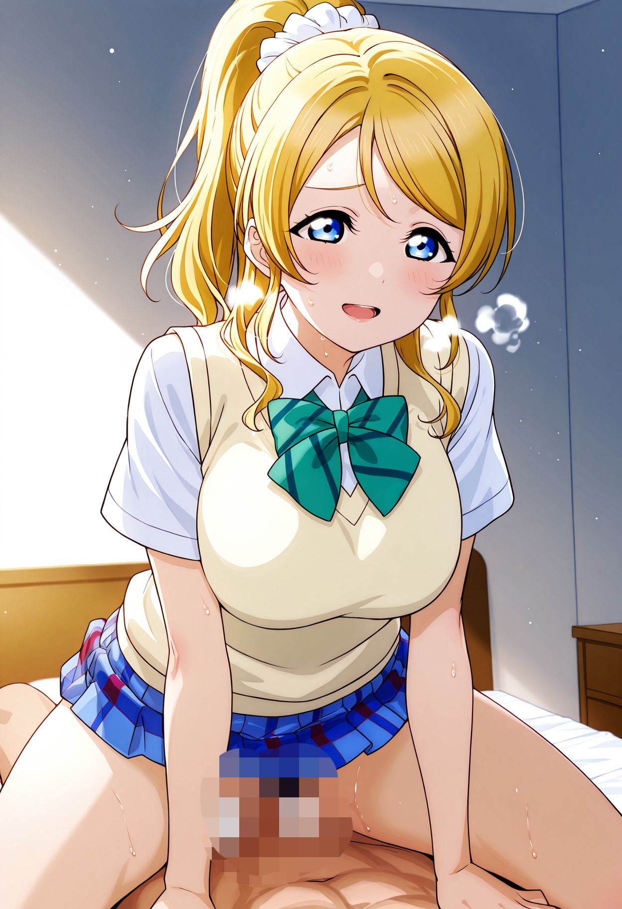 ラブライ◯！ 絢◯絵里 エロCG集 画像6