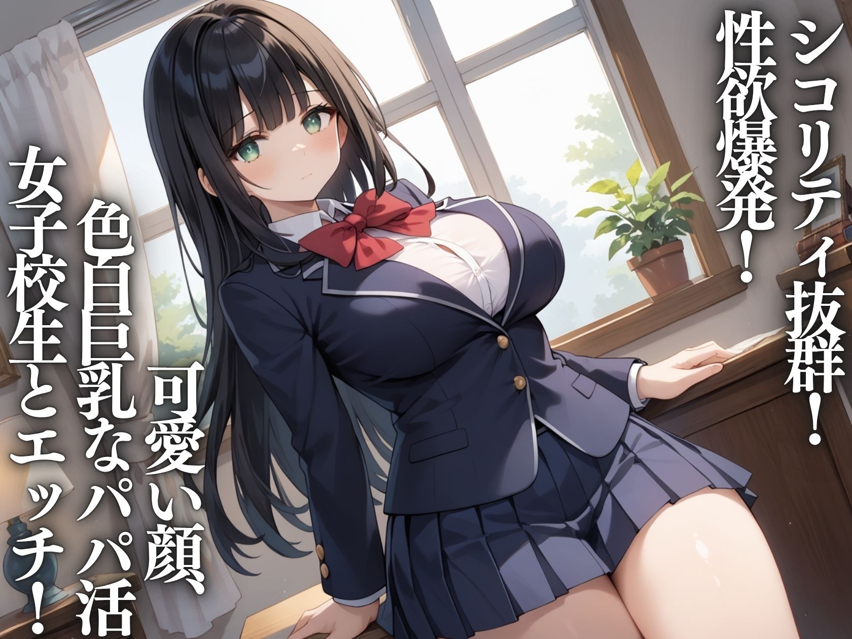 パパ活裏垢女子校生をキモオジが種付けプレスでわからせる話 画像1