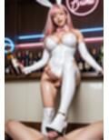 超絶リアル！！エナメル バニーガール！！ふたなりCG集 NO.10【足こき・太ももこき・美脚ポーズ】149枚
