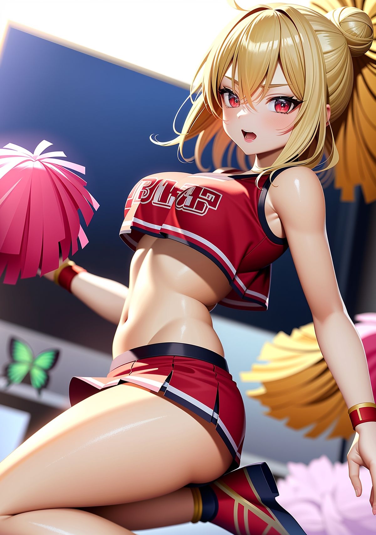 サンプル画像1:無垢な彼女たち 〜チアガール編〜(熊取屋) [d_598382]