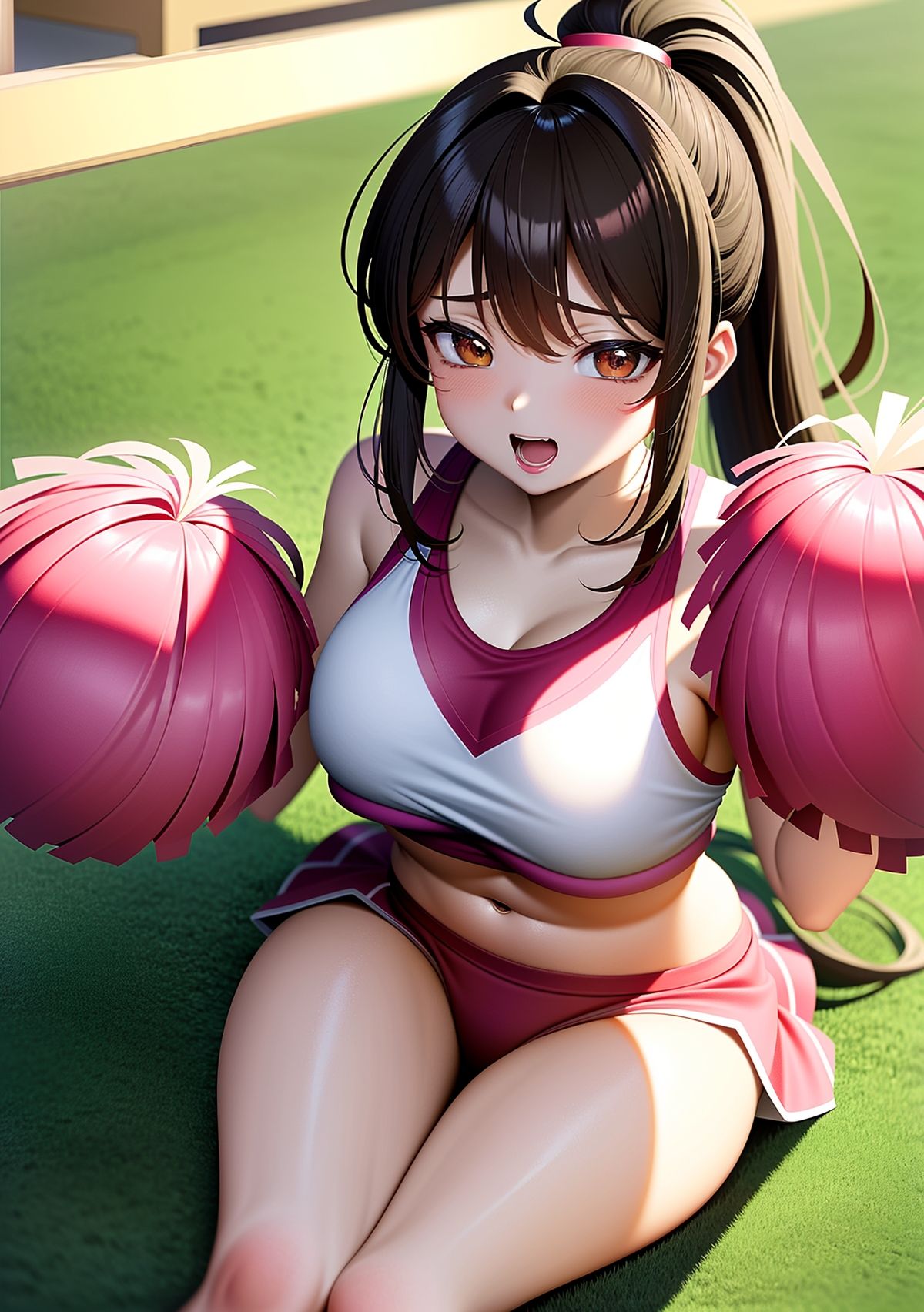 サンプル画像3:無垢な彼女たち 〜チアガール編〜(熊取屋) [d_598382]