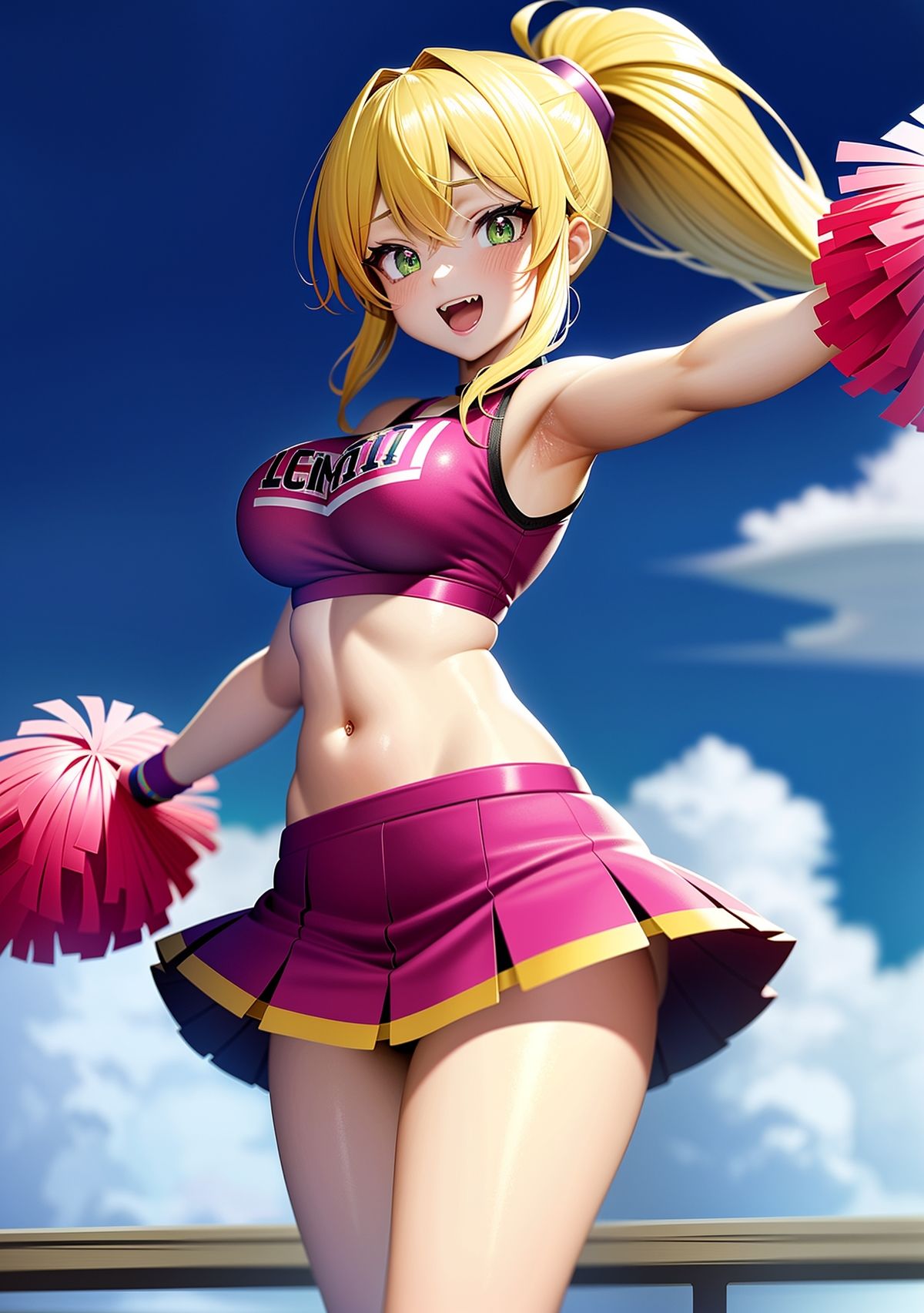 サンプル画像5:無垢な彼女たち 〜チアガール編〜(熊取屋) [d_598382]