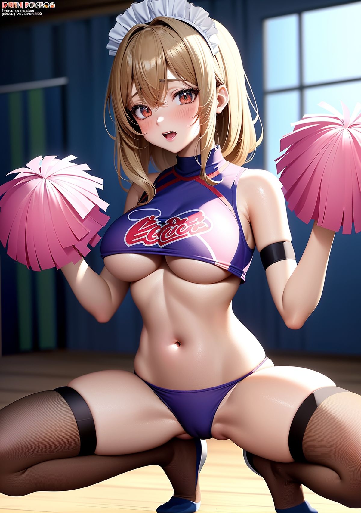 サンプル画像6:無垢な彼女たち 〜チアガール編〜(熊取屋) [d_598382]