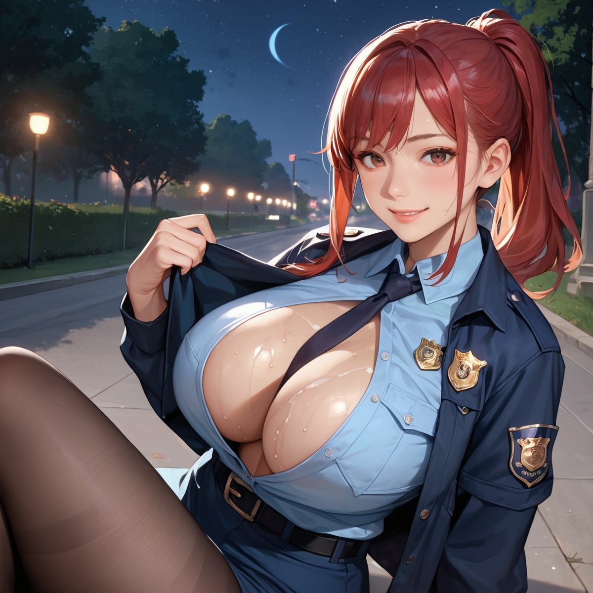 性欲処理課の淫乱婦警4 画像1