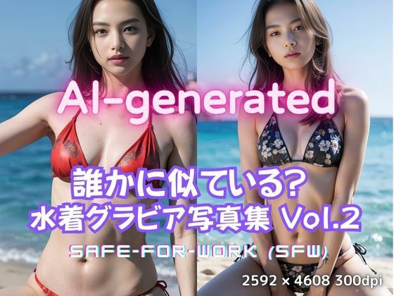【AI実写】誰かに似ている？ 【実写風AI水着グラビア】Vol.2