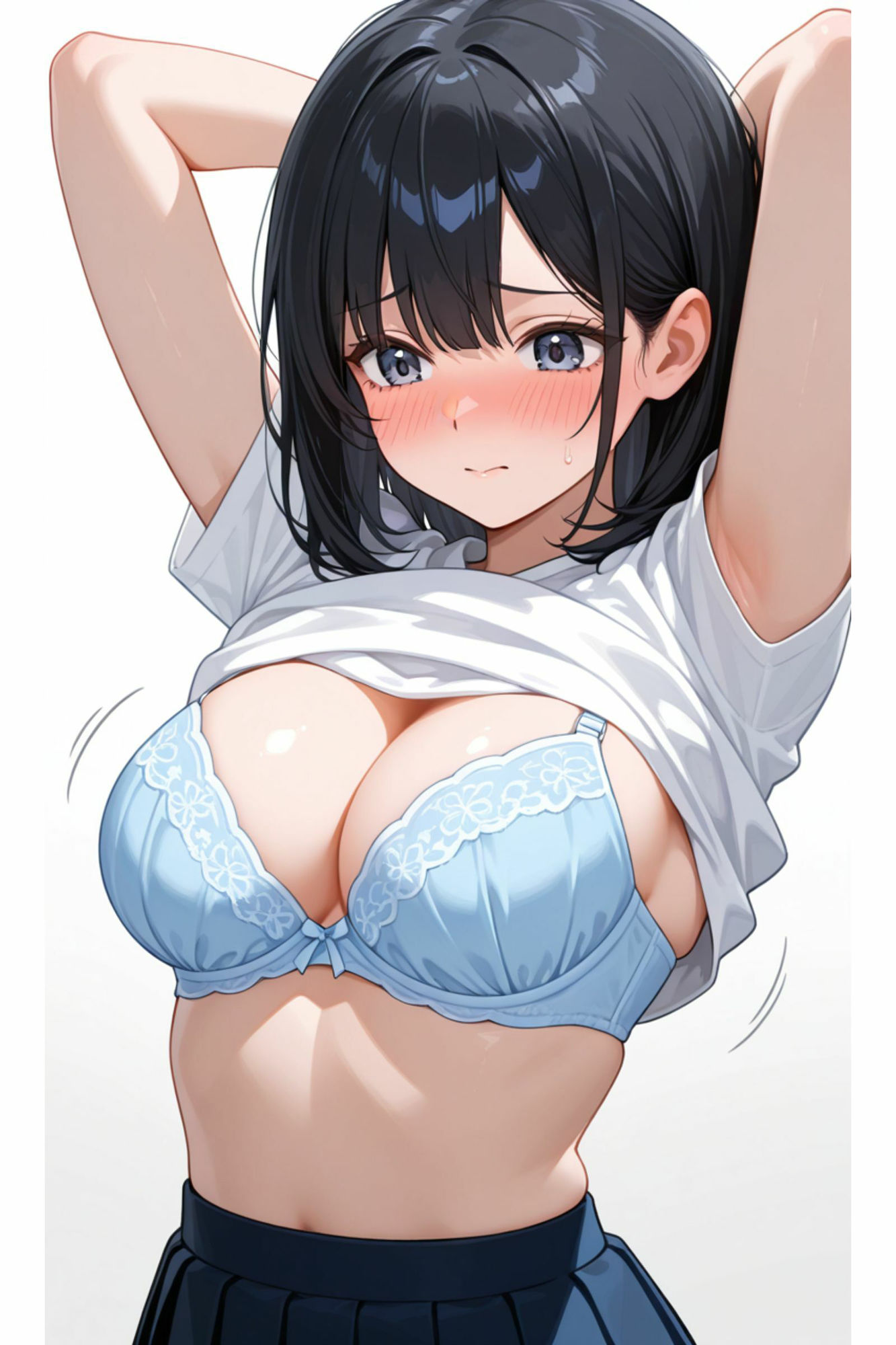 黒髪JKのえっちな自撮り 画像5