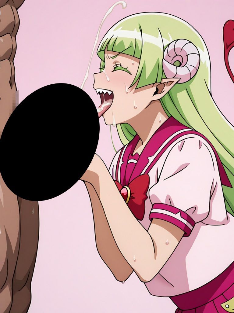 サンプル画像3:『魔〇りました！入間くん』ヒロイン脱がしてみた ムキムキ色黒モブがヤリたい放題 スマホでも見やすい縦型 シチュエーション＆クオリティ厳選済み450枚！(しっぷどっく) [d_598657]