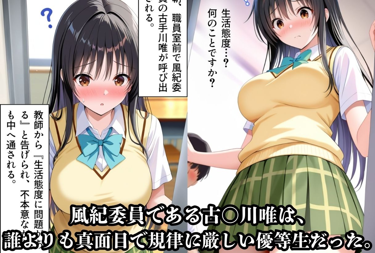 サンプル画像1:私語厳禁 〜口答え禁止の生活指導〜(鴨の家) [d_598729]