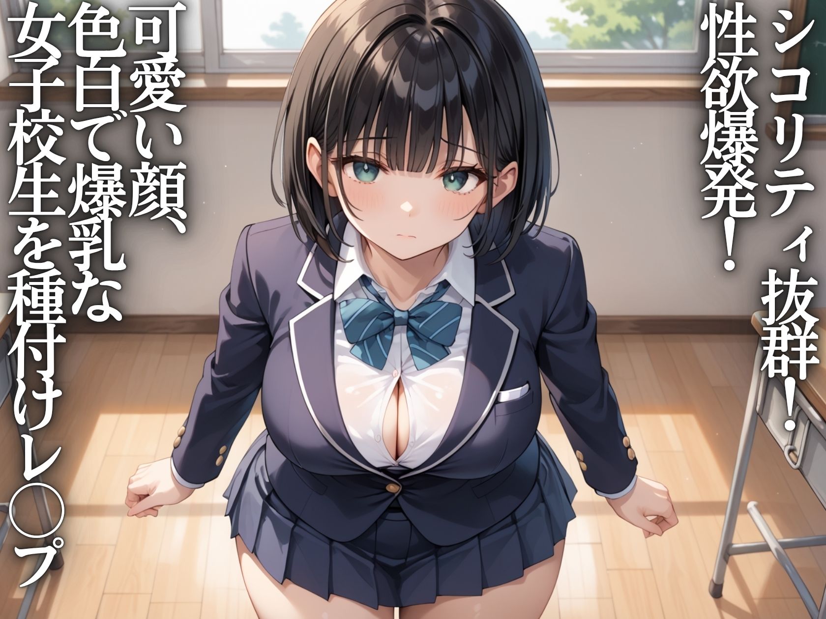 陵●学園〜爆乳JKを孕ませ種付け調教 画像1