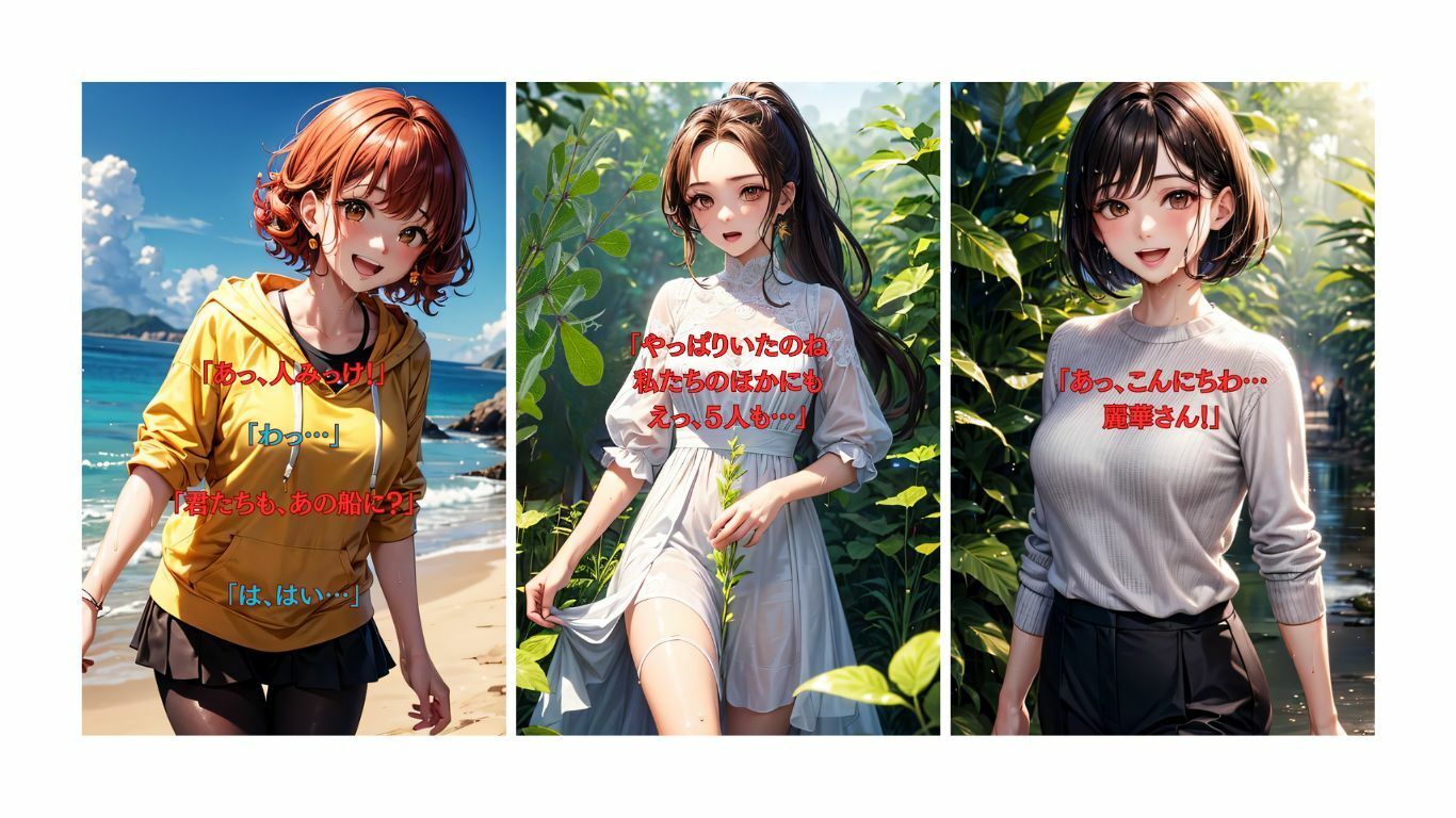 無人島に女性6人と男は僕1人 Episode.1 画像2
