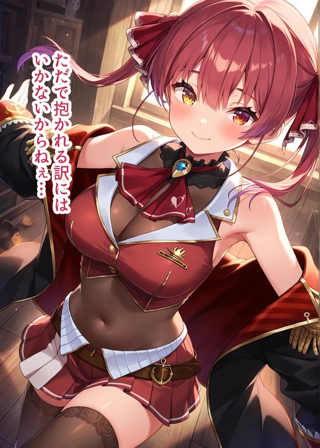 サンプル画像2:推しのVとセックスする話【宝◯マリン】(Vtuberとイチャラブえっちするサークル) [d_598805]