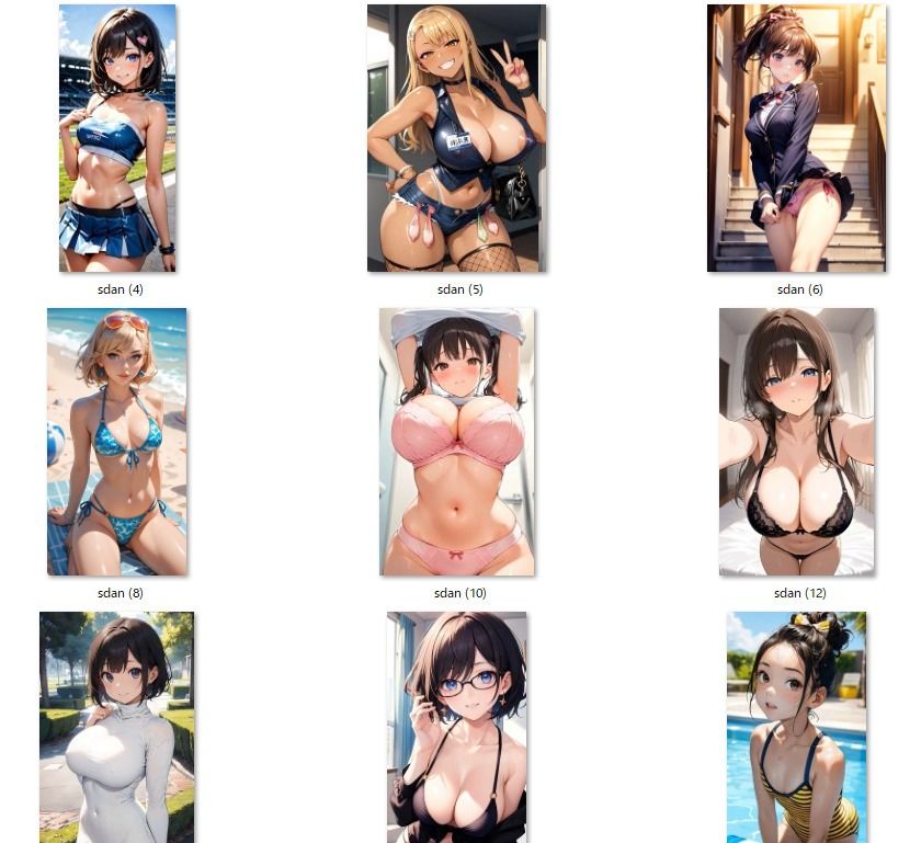 サンプル画像2:【AIグラビア】誘惑の10秒ダンス ＃01 〜夜のベランダで踊るOL〜(牛さんブックマーク) [d_598887]