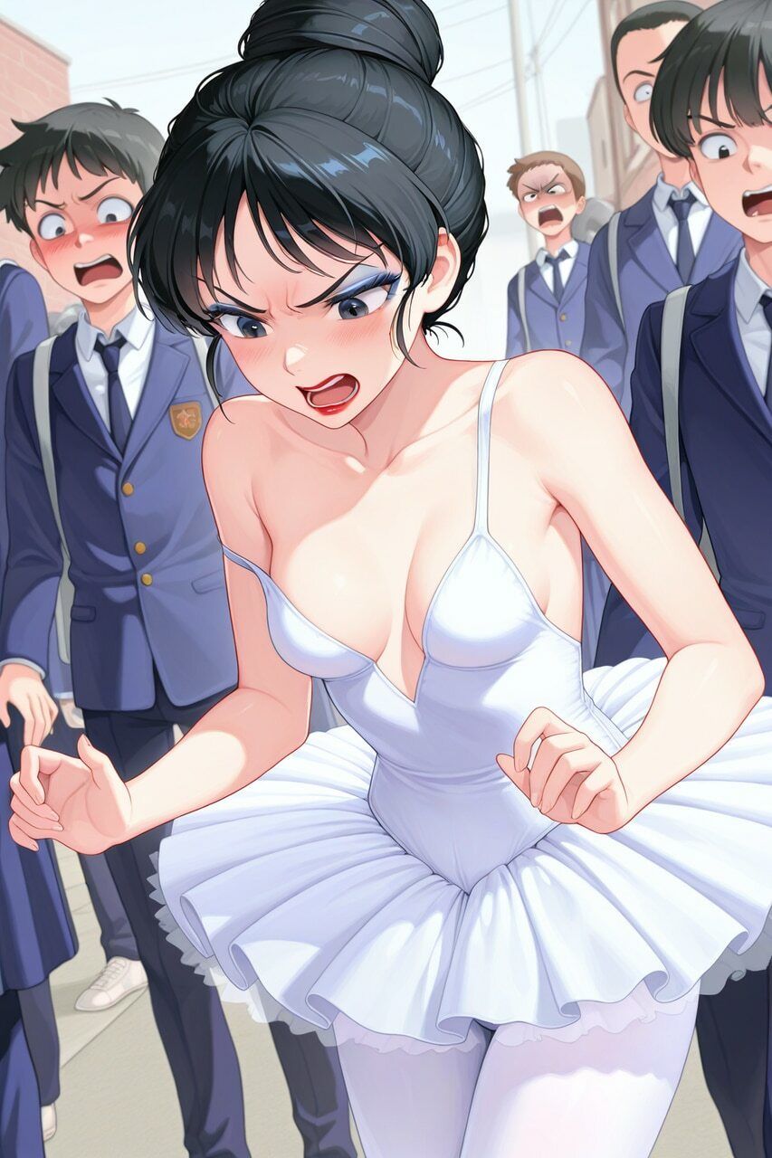 サンプル画像6:バレリーナにされた男たちの画集(真城のソフトハウス) [d_598917]