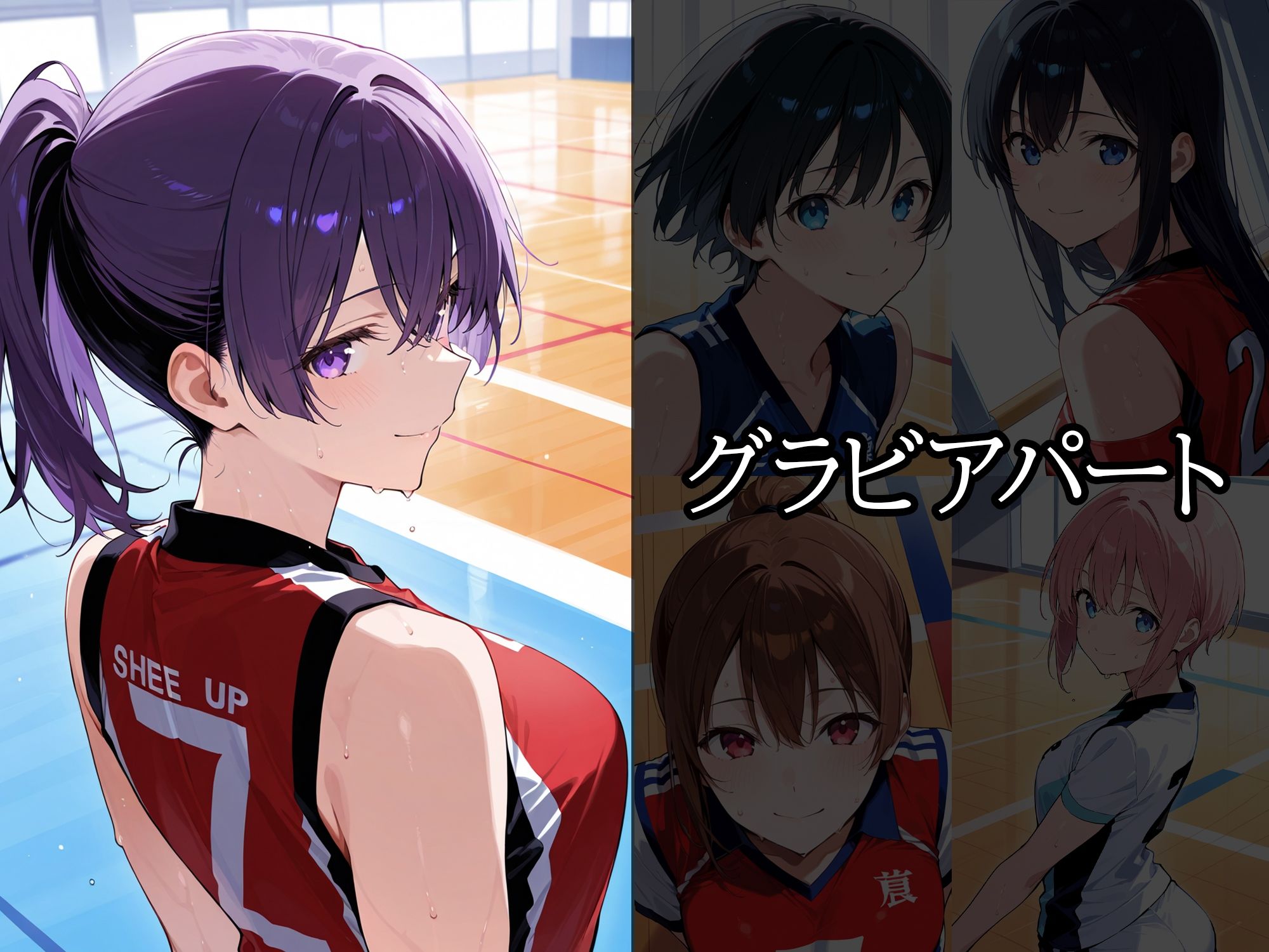 サンプル画像3:バレー部  夏合宿の罠(すけラボ) [d_598944]