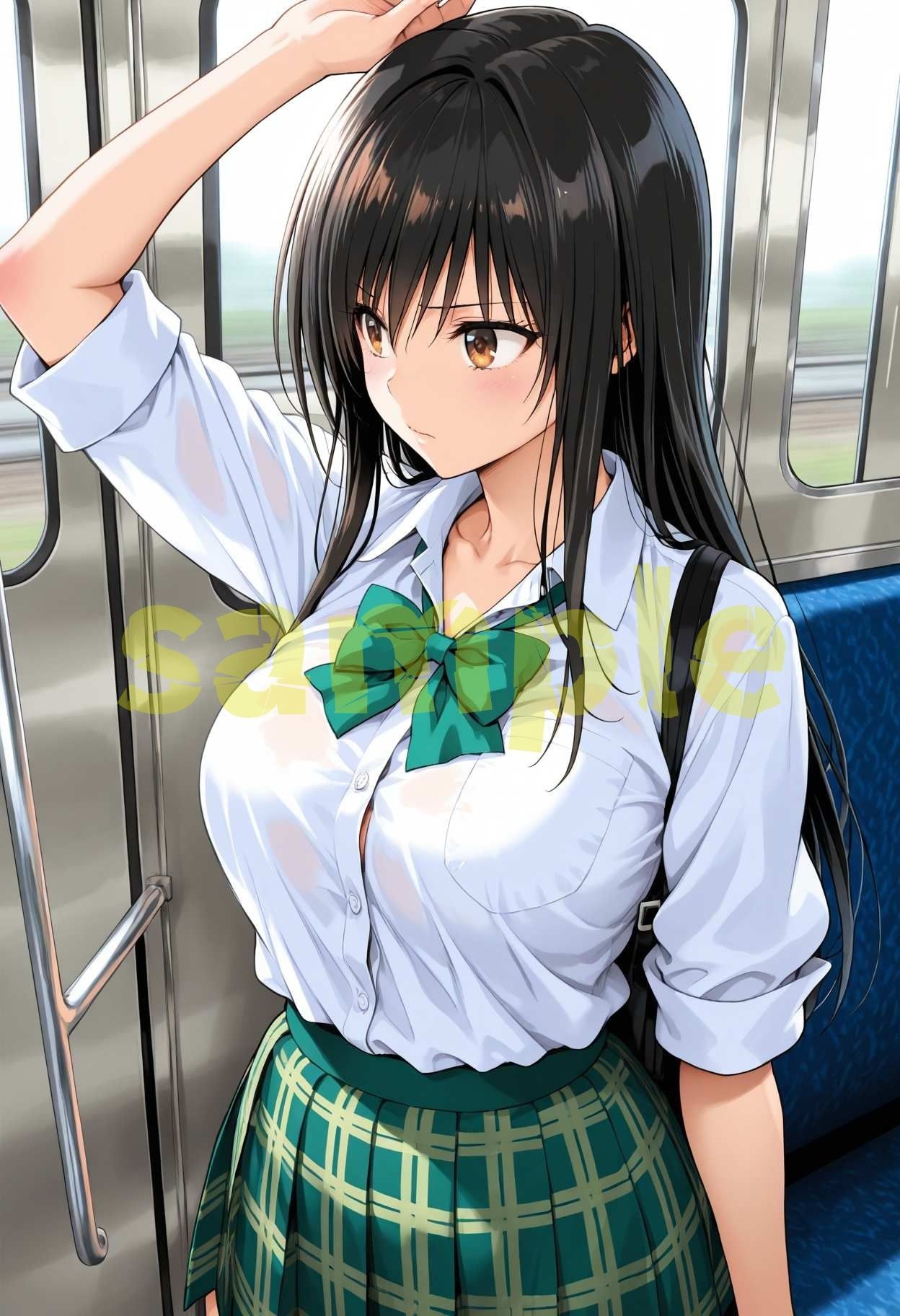 サンプル画像1:強●快楽痴●電車 古〇川唯編(karin art) [d_598949]