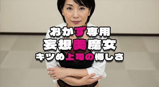 【おかず専用】妄想美魔女〜キツめ上司の悔しさ1〜 画像1