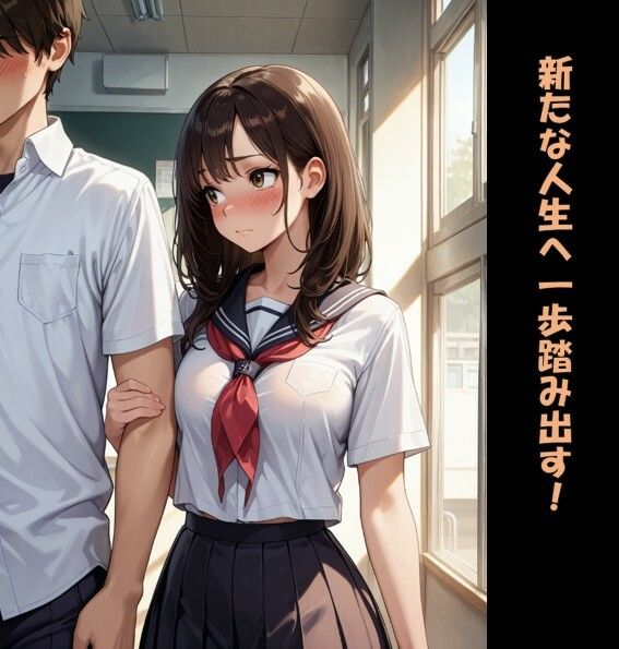 サンプル画像5:女の子になって幸せになる話(性転の空) [d_598994]