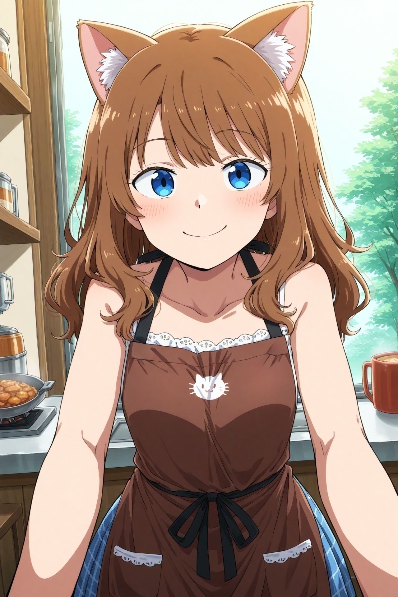近所にオープンした猫カフェが猫耳娘カフェだった件 画像1