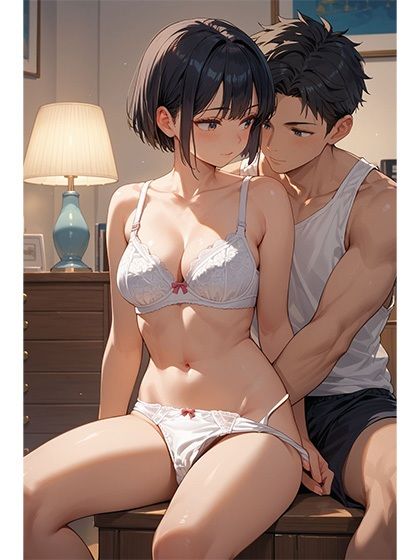 サンプル画像3:純粋な花、快楽の目覚め(透きとおる恋心) [d_599123]