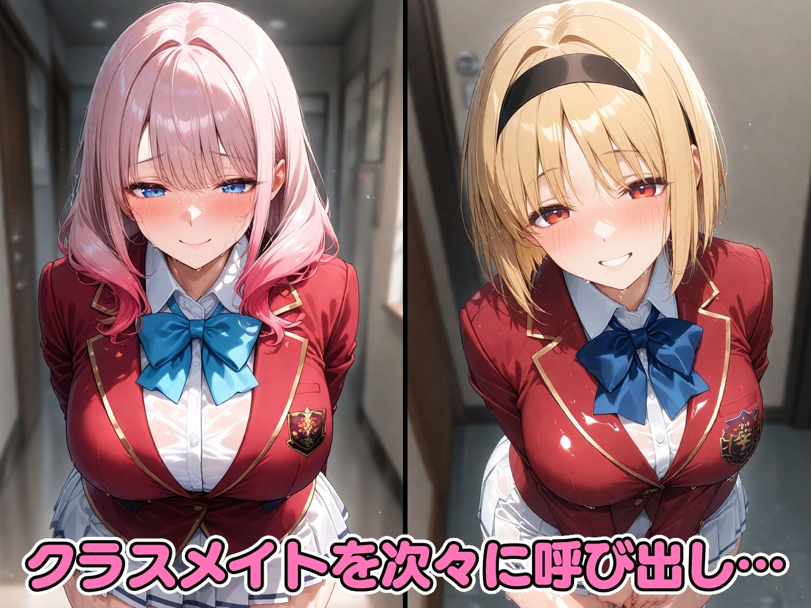 サンプル画像1:催◯アプリで完全支配 実力至上女子をぬるぬる孕ませックス 堀〇鈴音 一〇瀬帆波 坂〇有栖 櫛〇桔梗 軽〇沢恵(ちゅーにゃん) [d_599126]