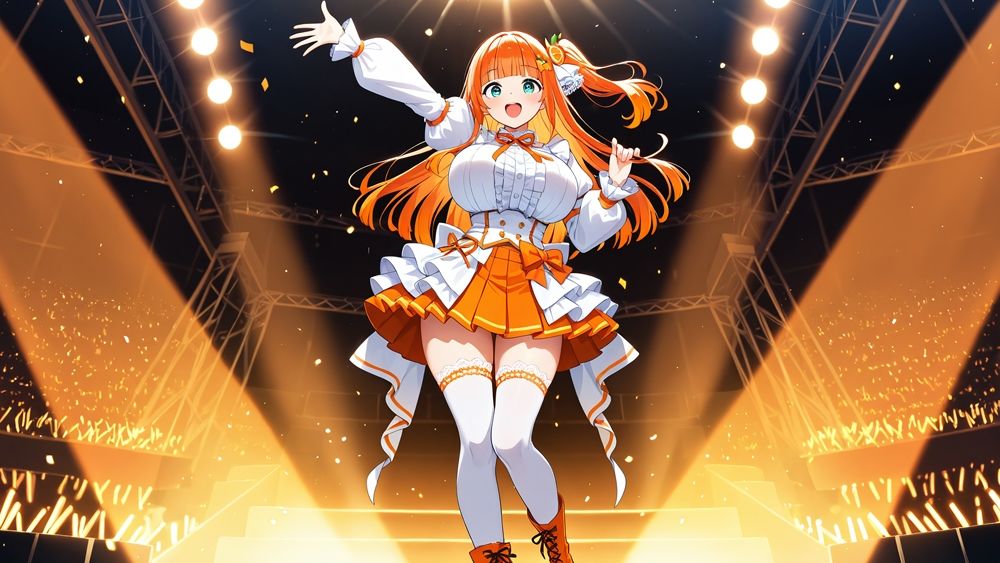 サンプル画像4:巨乳アイドルペアがプロデューサーと撮影現場で孕ませ交尾【4K】(御一堂) [d_599152]