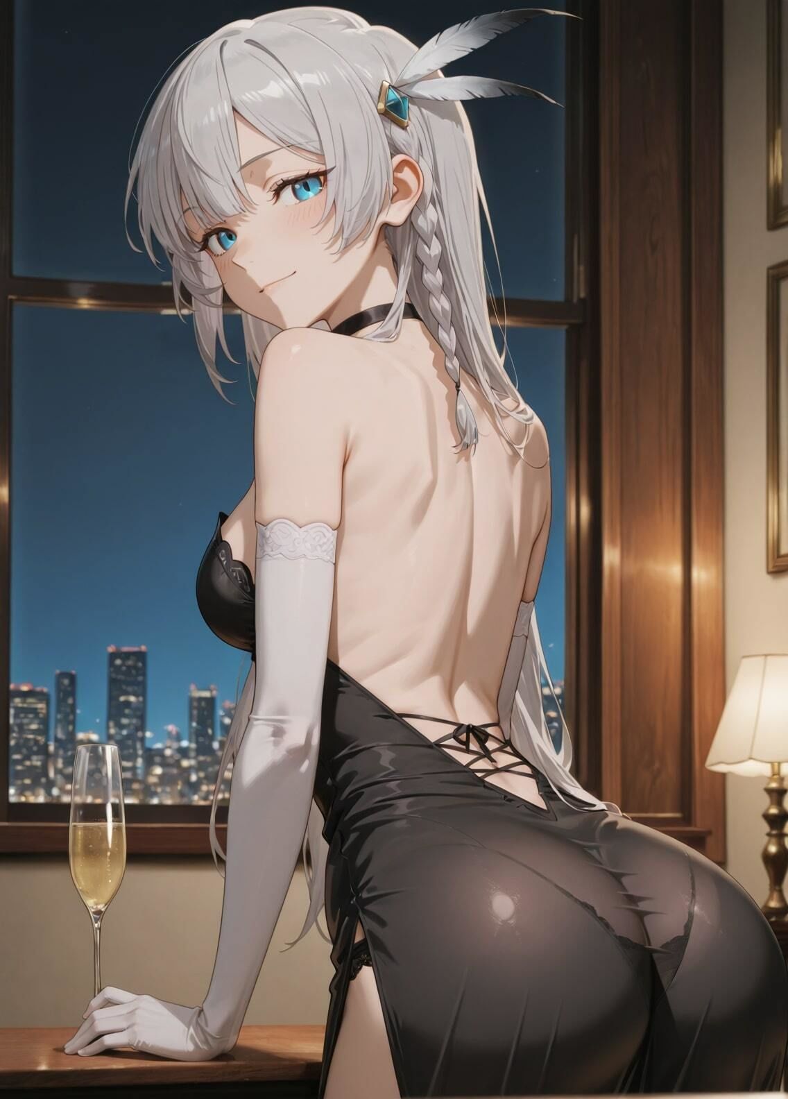 サンプル画像6:「片田舎のおっさん、剣聖になる」アリューシア・シトラス セクシー写真集5（全500枚）(人の海) [d_599154]