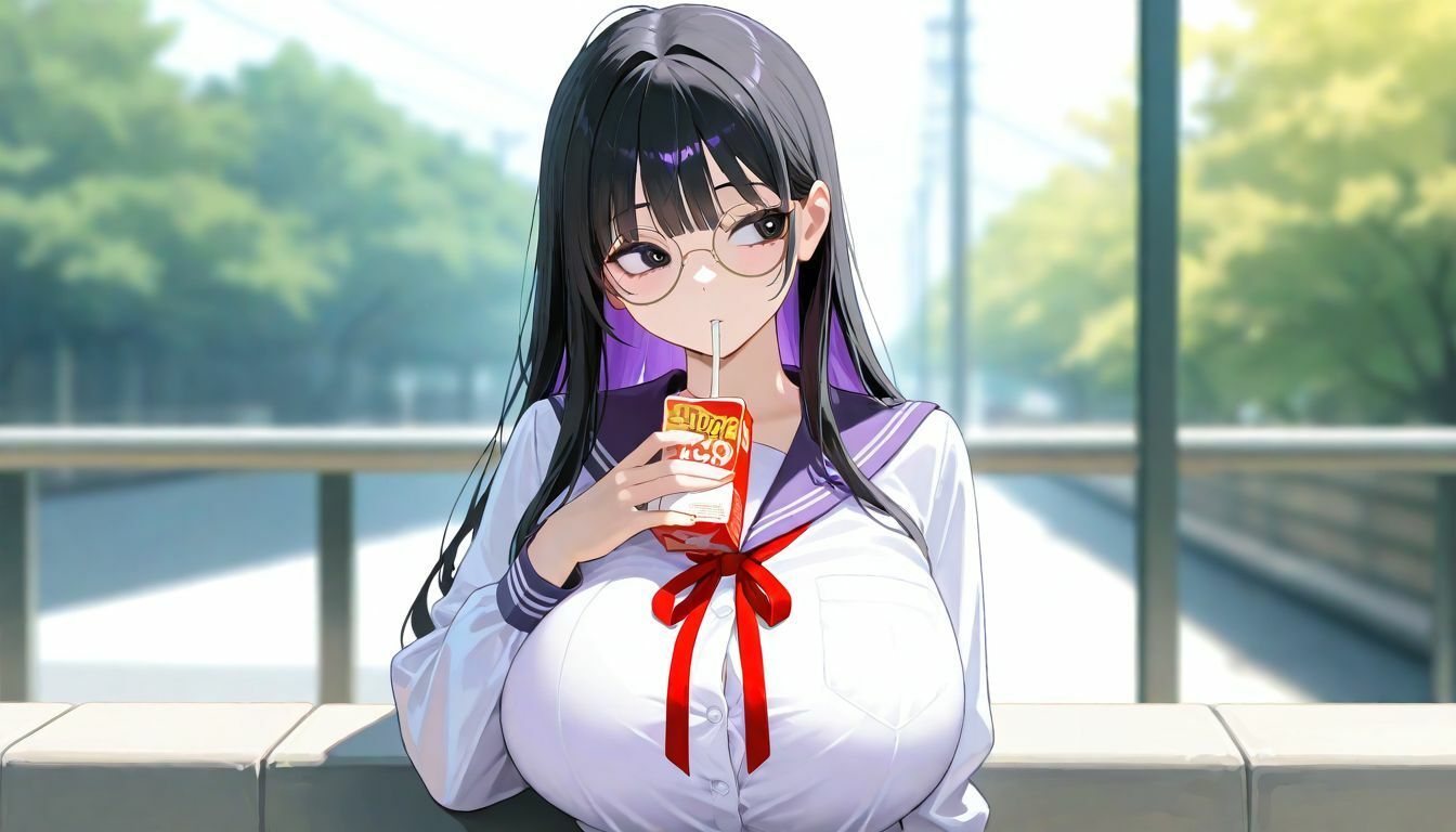 サンプル画像1:誰も知らない委員長の裏の顔(ぱっこんクラブ) [d_599158]