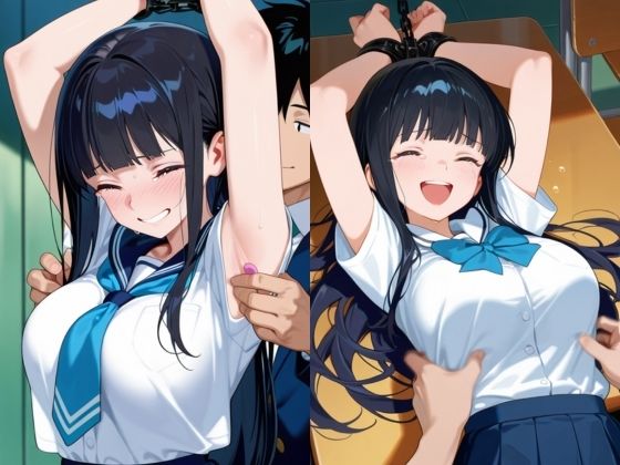 脅迫NTR!まじめな風紀委員の弱みを握って性処理調教! 画像10