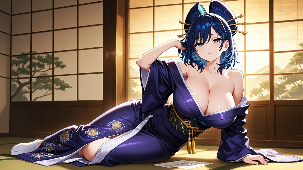 爆乳グラドル二人が社長と契約したら調教されて孕まされた【4K】 画像7