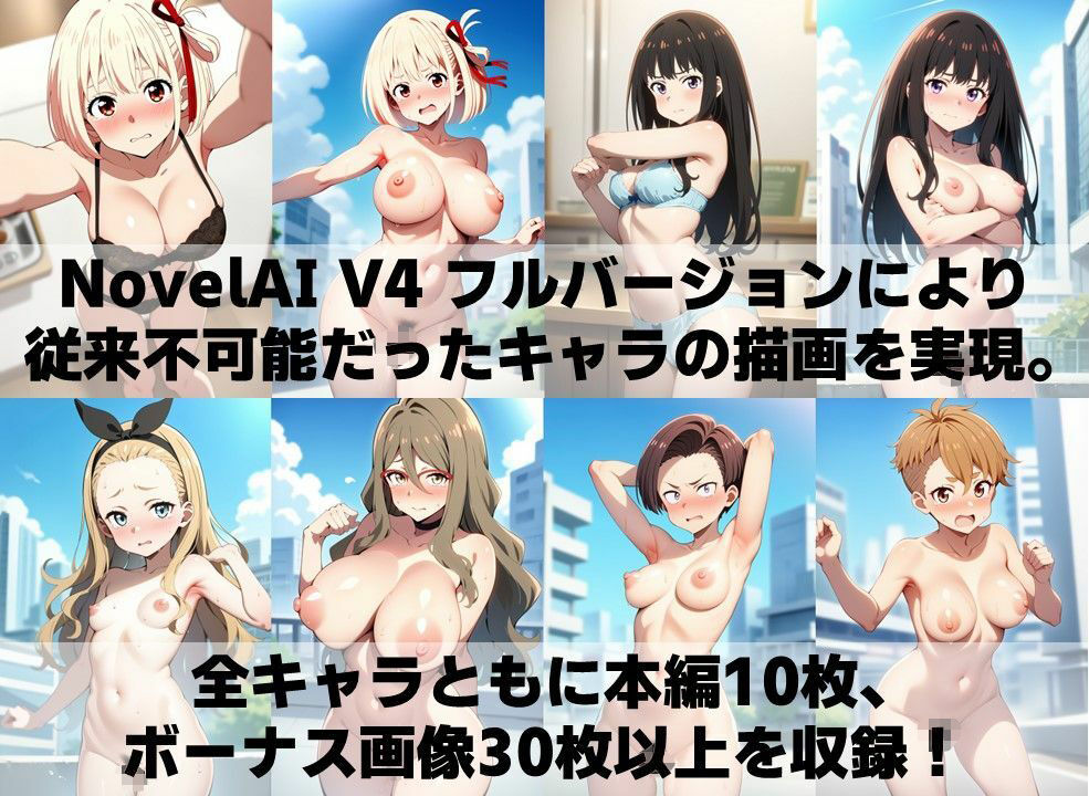 サンプル画像4:リコ的ヒロイン 下着チェックV4【陰毛あり版】(AI’s slave) [d_599206]