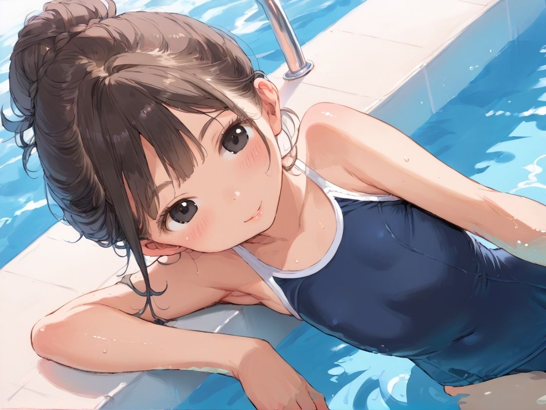 サンプル画像1:射精大会  水泳部編(けいちゃみ) [d_599217]