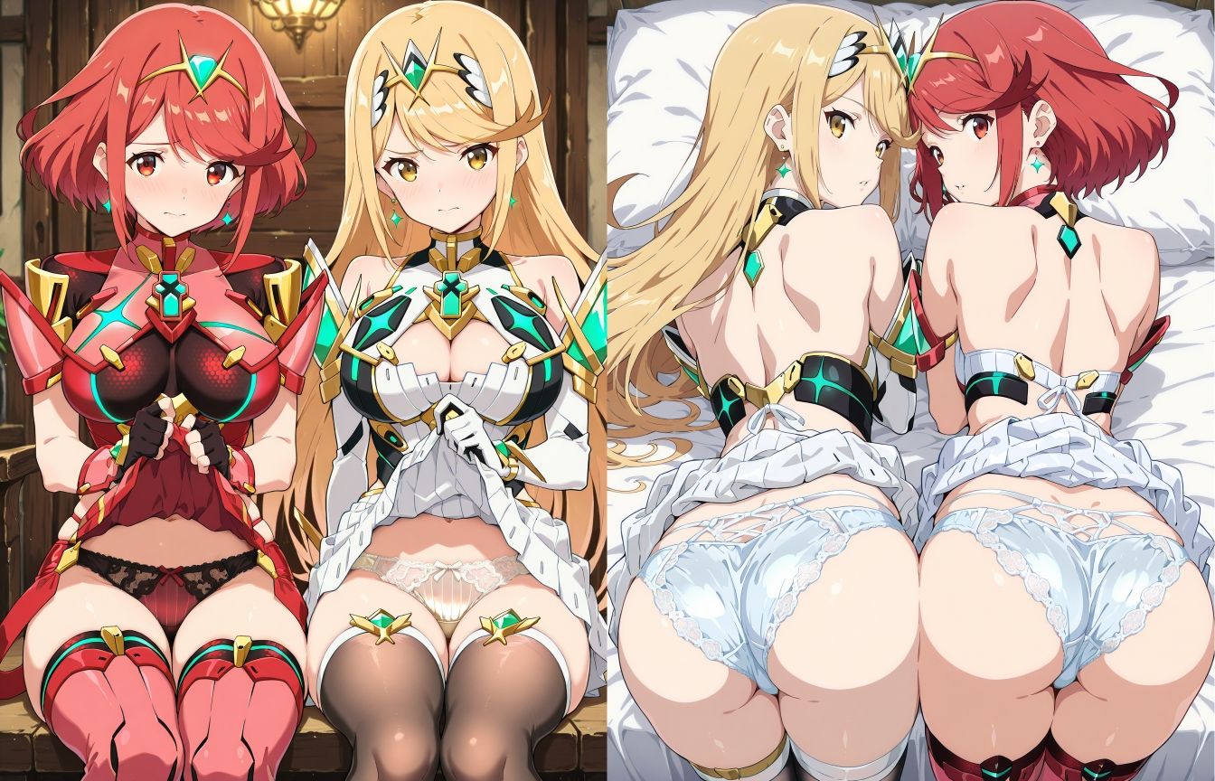 サンプル画像2:ブレイドのパンツ(五本木ポメ) [d_599225]