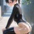 ラバー初体験の彼女｜Virgin Skin Meets Latex【359枚】