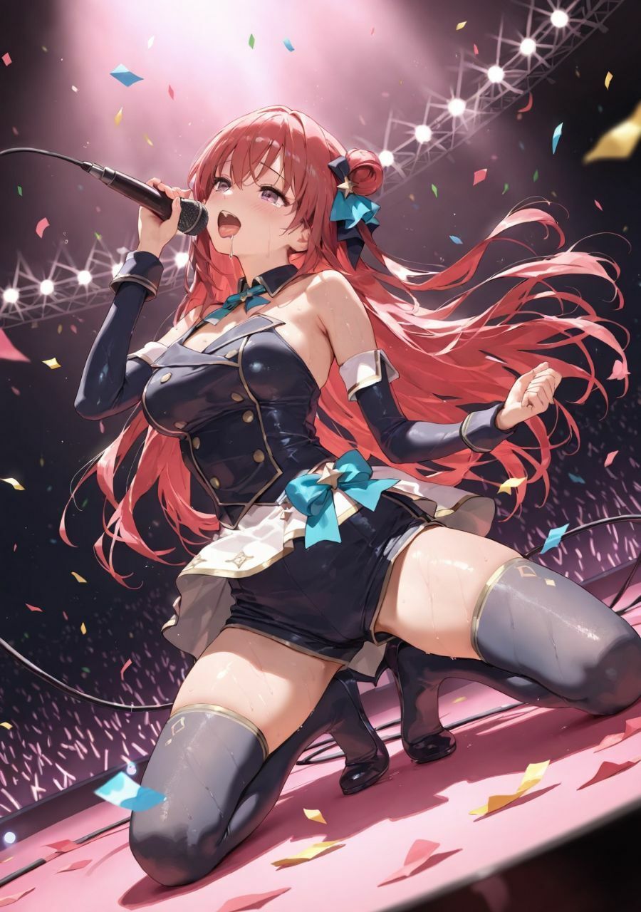 変態アイドルの激エロ裏サービス 画像1