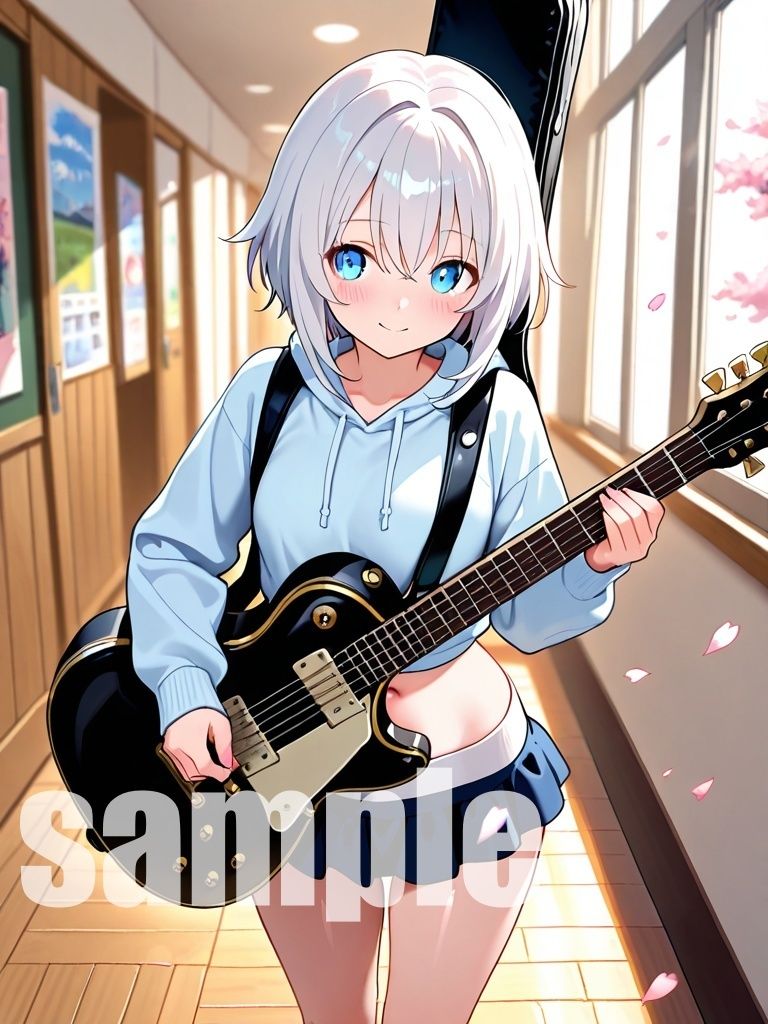 サンプル画像3:軽音サークルで響かせてる  それぞれの楽しみ(8ゲート) [d_599268]