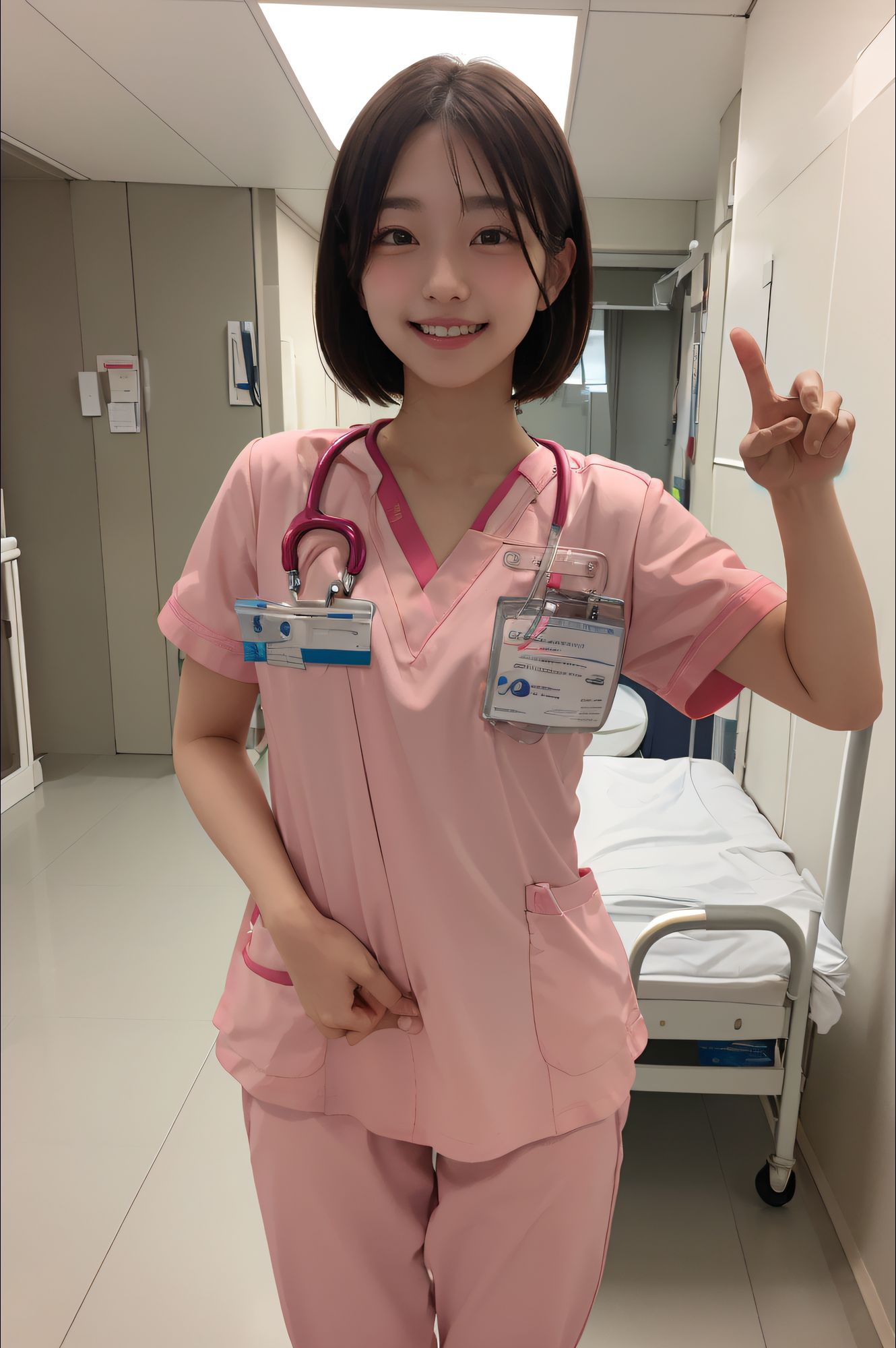 コスプレシリーズ 新米ナース風_8